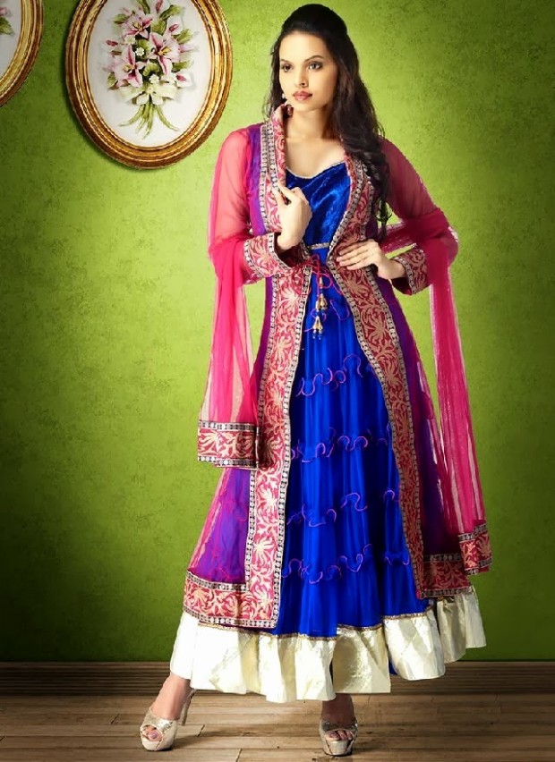 Beautiful-Girls-Party-Wear-Majestic-Indian-Anarkali-Shalwar-Kamiz-Suits-New-Fashion-Outfits-8