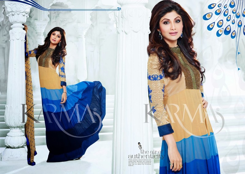 Shilpa-Shetty-Bollywood-Indian-Wear-Ankle-Length-Fancy-Anarkali-Frock-New-Fashion-Dress-