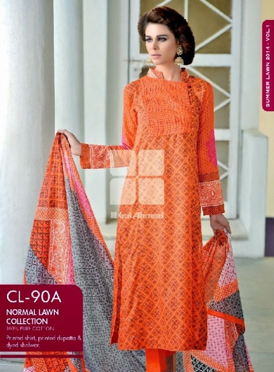 Girls-Wear-Summer-Dress-Chunri-Prints-Block-Prints-Embroidered-Single-Lawn-New-Fashion-Suits-by-Gul-Ahmed-13