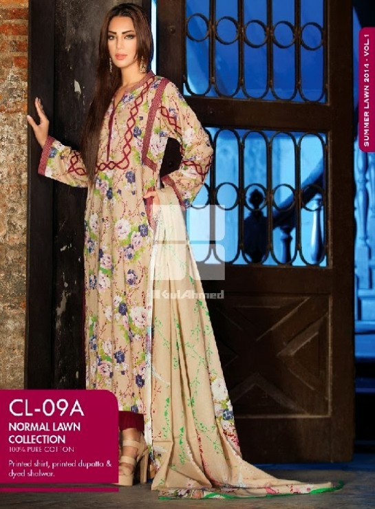 Girls-Wear-Summer-Dress-Chunri-Prints-Block-Prints-Embroidered-Single-Lawn-New-Fashion-Suits-by-Gul-Ahmed-15