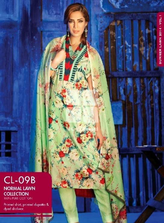 Girls-Wear-Summer-Dress-Chunri-Prints-Block-Prints-Embroidered-Single-Lawn-New-Fashion-Suits-by-Gul-Ahmed-16