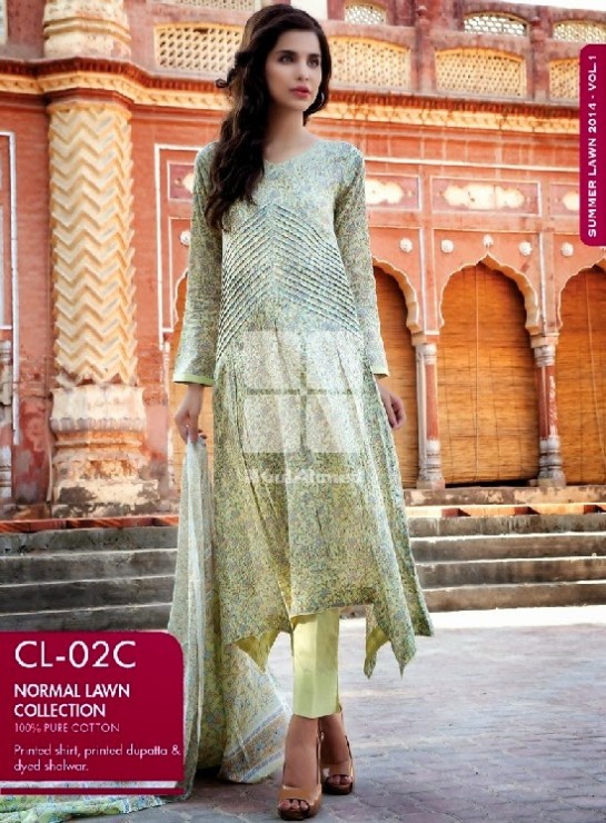 Girls-Wear-Summer-Dress-Chunri-Prints-Block-Prints-Embroidered-Single-Lawn-New-Fashion-Suits-by-Gul-Ahmed-8