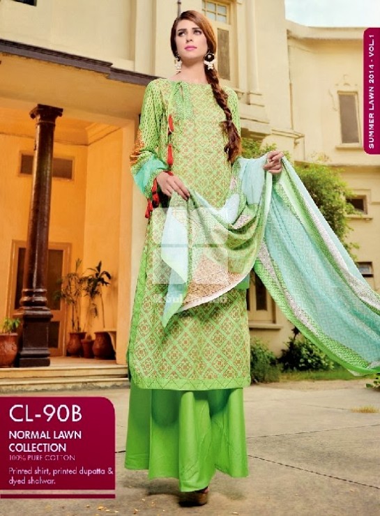 Girls-Wear-Summer-Dress-Chunri-Prints-Block-Prints-Embroidered-Single-Lawn-New-Fashion-Suits-by-Gul-Ahmed-9