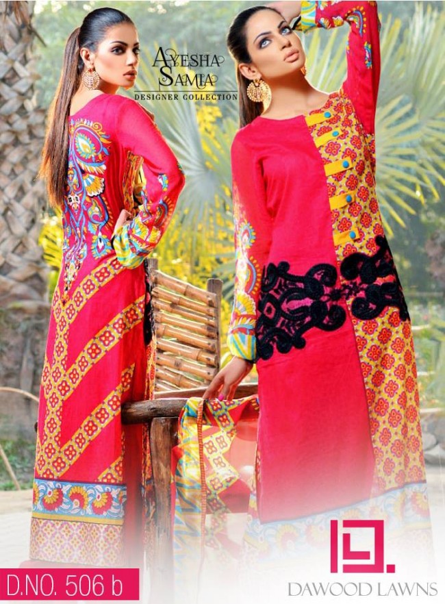 Womens-Girl-Wear-Beautiful-New-Fashion-Embroidered-Suits-by-Dawood-Lawn-Dress-16