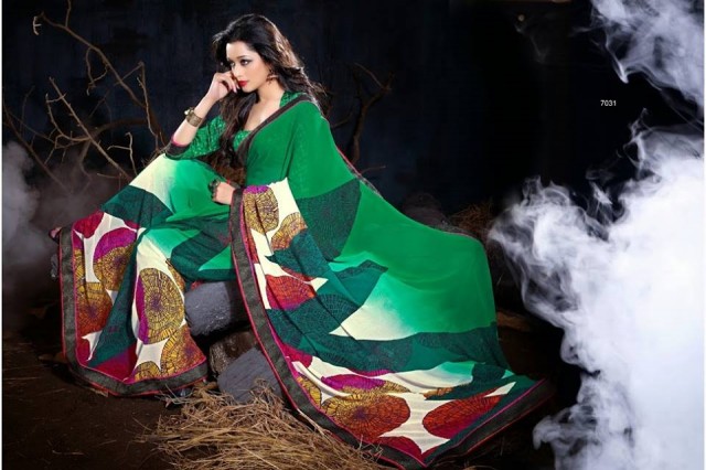Womens-Girl-Wear-Beautiful-Sari-New-Fashion-Color-Printed-Saris-by-Prerna-Poly-Georgette-Sarees-3