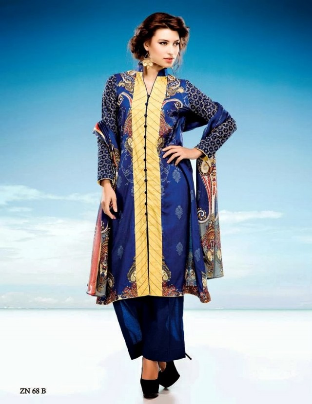 Womens-Girl-Wear-Beautiful-Zari-Net-Fancifull-New-Fashion-Lawn-Dress-by-Five-Star-Textile-11