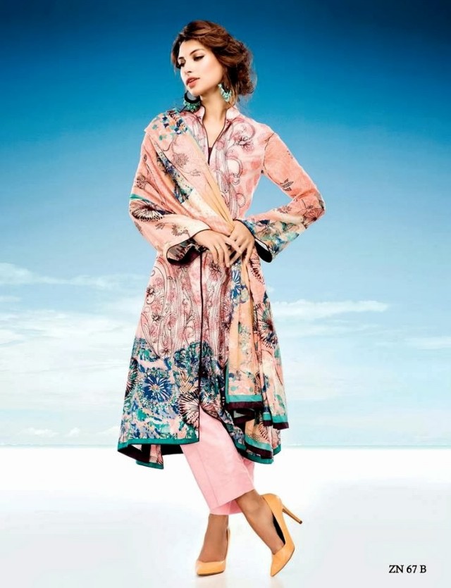 Womens-Girl-Wear-Beautiful-Zari-Net-Fancifull-New-Fashion-Lawn-Dress-by-Five-Star-Textile-13