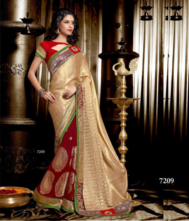 Wedding-Bridals-Indian-Printed-Colorful-Garnet-Red-Sarees-New-Fashion-Sari-Dress-for-Girls-Women-8