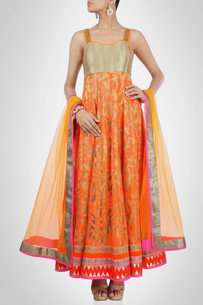 Indian-Fashion-Wedding-Bridal-Wear-Anarkali-Lehnga-Choli-Dress-by-Designer-Vandana-Sethi-4