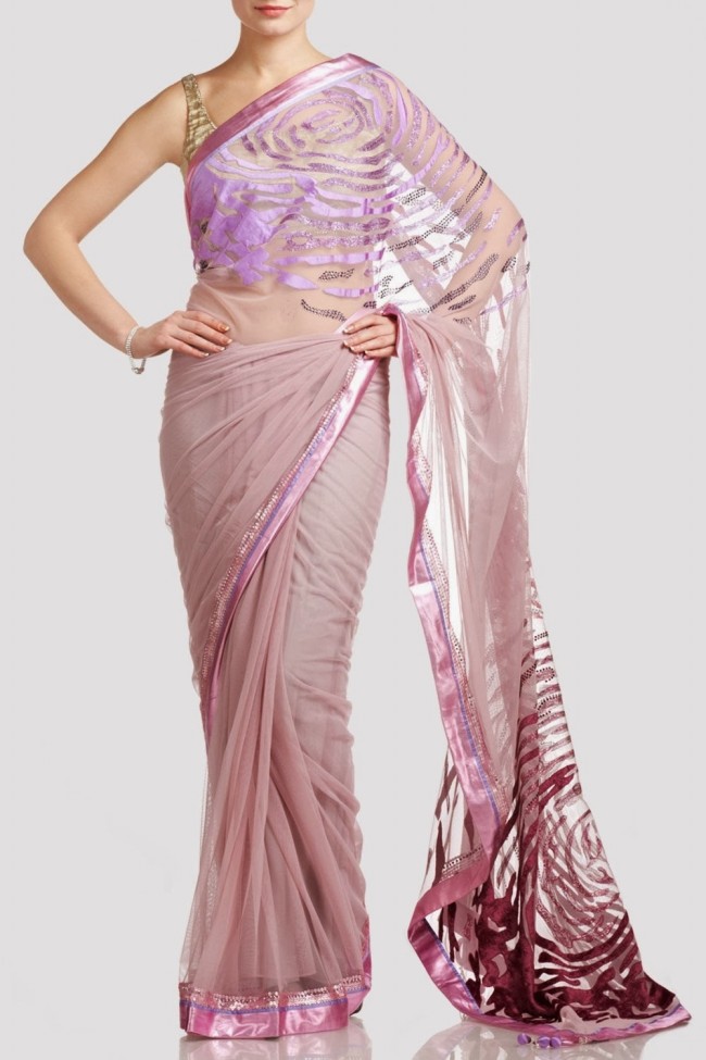 Bridal-Wedding-Party-Wear-Beautiful-Saree-New-Fashion-Look-Womens-Girl-Sari-by-Satya-Paul-6