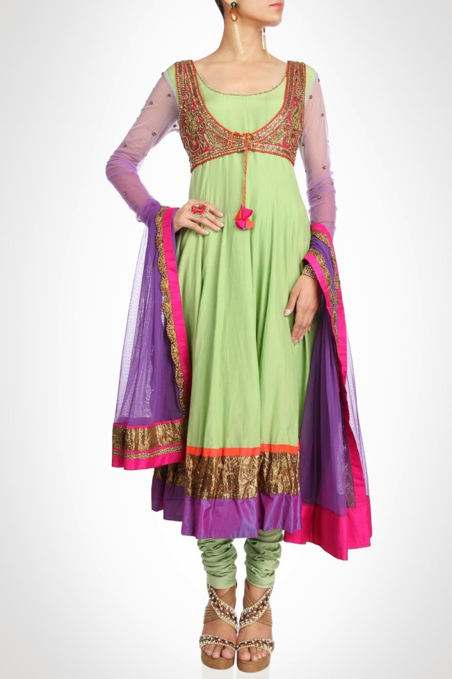 Womens-Girls-Wear-Beautiful-Embroidered-Kurti-Kurta-New-Fashion-Dress-by-Designer-Karieshma-Sarnaa-5