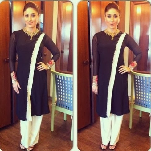 Bollywood-Indian-Celebrity-Kareena-Kapoor-in-Designers-Beautiful-Outfit-Dress-5