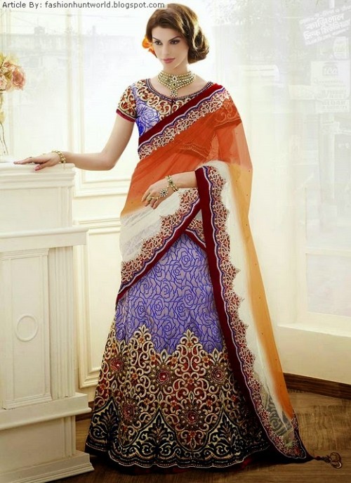 Bridal-Wedding-Lehengas-Choli-And-Sarees-Sari-Latest-Fashion-for-Girls-Womens-7