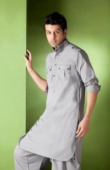 Mens-Wear-New-Latest-Fashion-Trend-Of-Casual-Kurtas-Shalwar-Kamiz-2