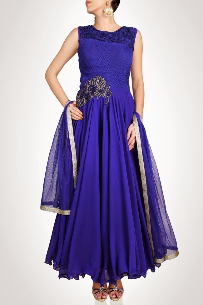 Anarkali Fancy Frocks Elegant Delightful and Royal Splendid Bridal-Wedding Suits Fashion-2