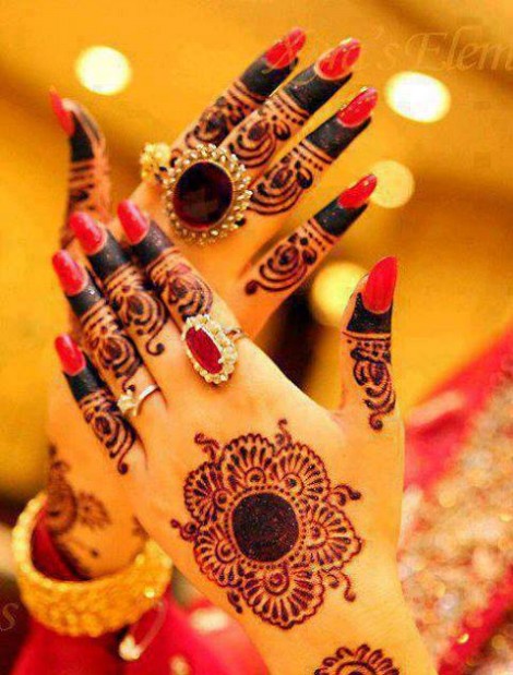 Bridal-Wedding Henna Mehndi Designs New Best Mehndi for Hand-Feet-6