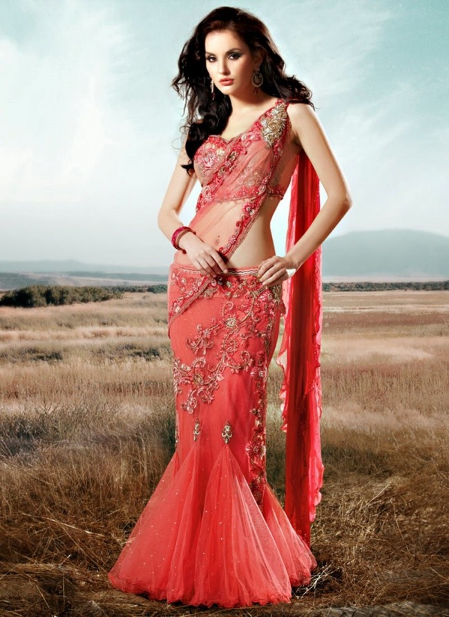 Stylish Embroidery Bridal-Wedding Lehanga-Choli Gown New Fashion Dress for Indian Brides-Dulhan-7