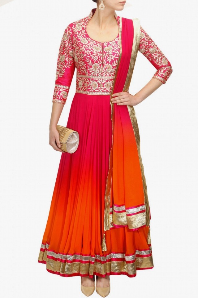 New Fashion Dress Designer Divani Beautiful Bridal-Wedding Wear Crafted Lehanga-Sharara Designs-3