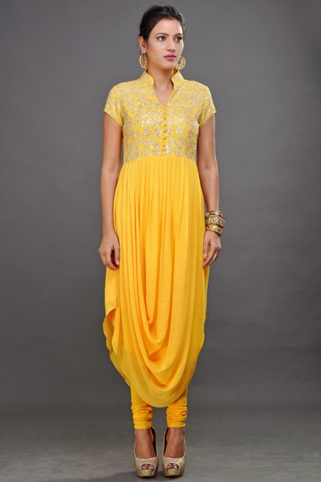 New Fashion Dress Designer Pooja Shroff Anarkali Churidar Salwar Kameez Designs-3