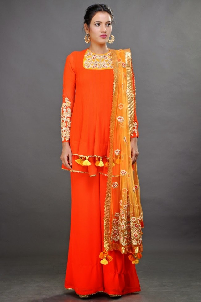 New Fashion Dress Designer Pooja Shroff Anarkali Churidar Salwar Kameez Designs-8