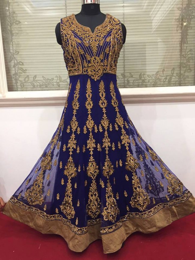 Indo Western Designer Wedding-Bridal Wear Suits New Fashion Dress-7