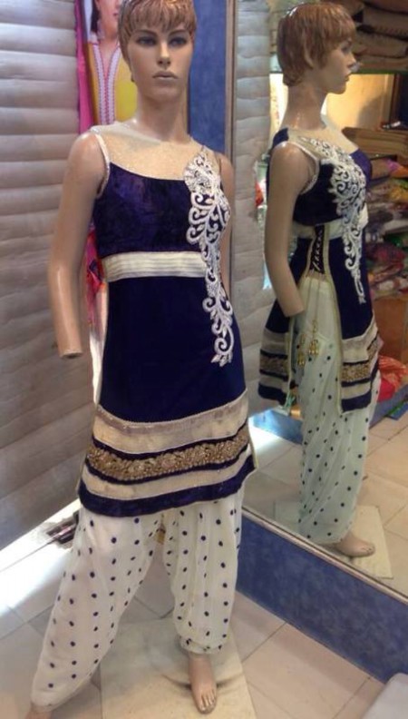New Fashion Indian Punjabi Style Patiala Salwar-Kamiz Suits for Girls Dress-6