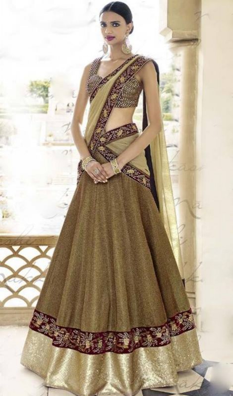 Bridal-Wedding Brides-Dulhan Wear  Lehanga-Choli-Sharara Designs by Fashion Dress Designer Kaneesha-2