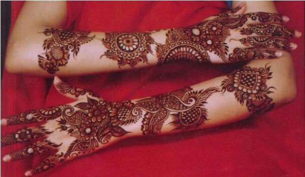Bridal-Wedding Mehndi Designs for Full Hands-Feet Front and Back Latest Fashion Mehendi-5
