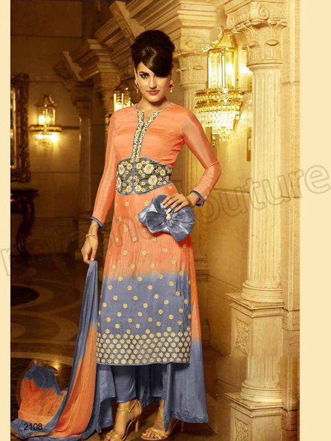 Churidar Latest Shalwar-Kameez Winter Dresses for Girls-Women by Natasha Couture-4