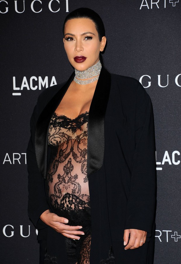 Kim Kardashian at Lacma Art Film Gala Honoring James Turrell and Alejandro G Inarritu in Los Angeles Pictures-4